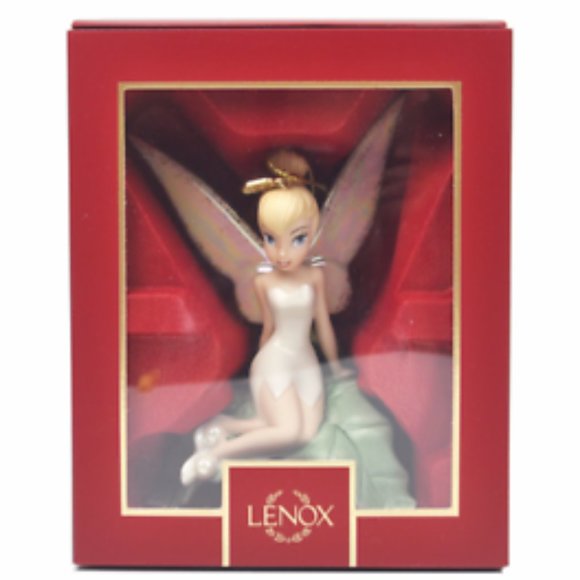Lenox Disney Tinkerbell Tinker Bell Sitting Pretty Christmas Ornament NIB 2022 - Picture 1 of 4